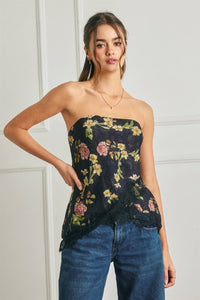 Garden Party Tube Top