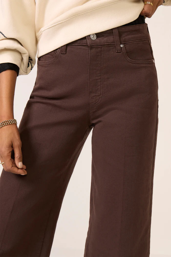 Anessa high-rise crop wide-leg jeans