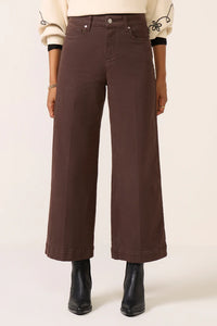 Anessa high-rise crop wide-leg jeans