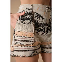 Western Landscape Shorts