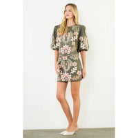 Olive in Bloom Top