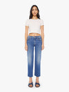 The Mid Rise Rambler Zip Ankle Fray