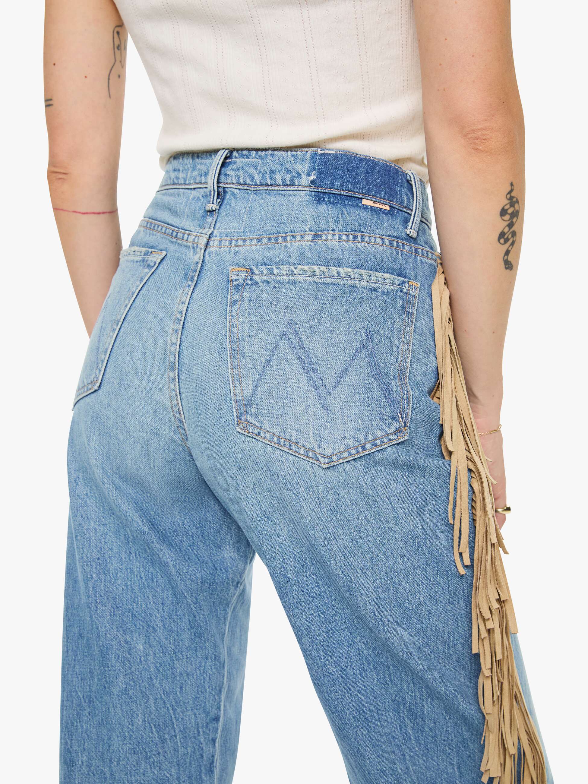 The Fringe Half-Pipe Button Sneak