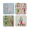 Nutcracker Ballet Coasters, Set of 4