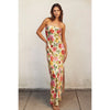 Strapless Bias Cut Maxi Dress