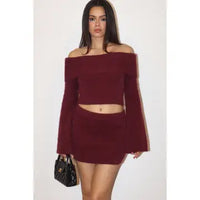 Merlot Muse Sweater Top