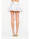Sammie Blue Floral Skirt