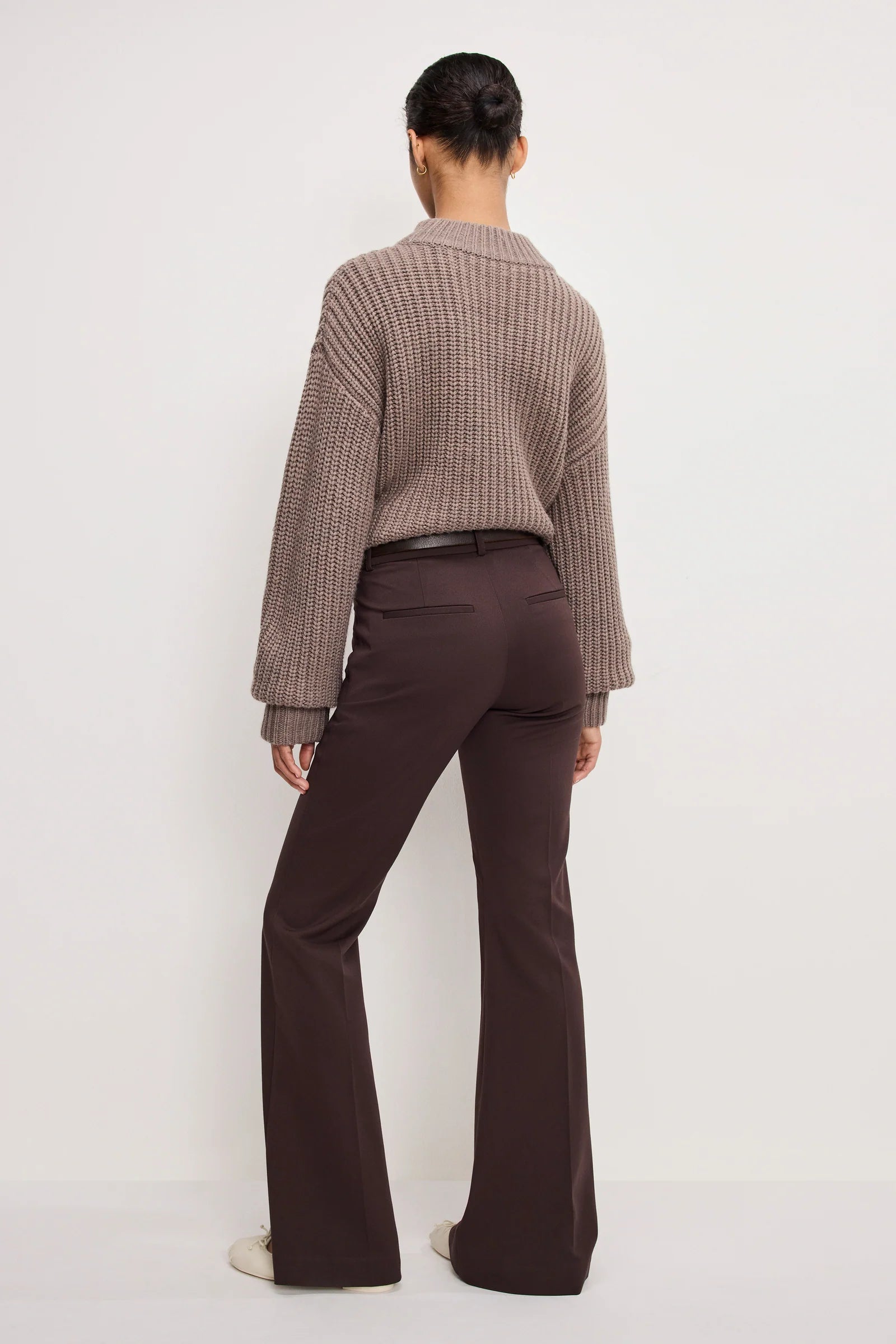 Essential Suiting Flare Trousers
