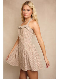 Checkered Mini Dress