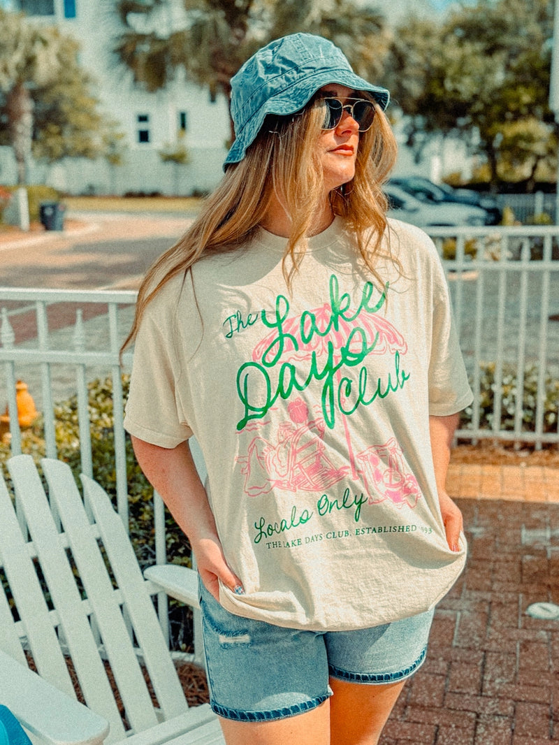 The Lake Days Club Oversized Tee