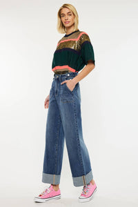 Ultra High Rie 90’S Wide Leg Trousers