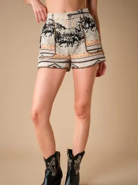 Western Landscape Shorts