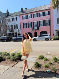 Gingham Spring Short Set