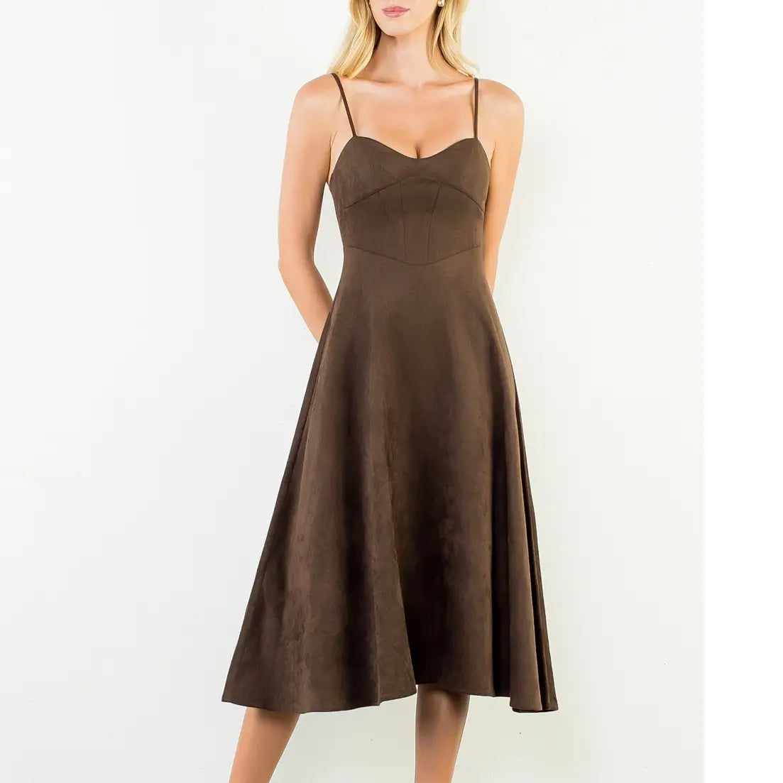 The Mocha Midi Dress
