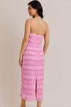 Lace Tube Midi Dress