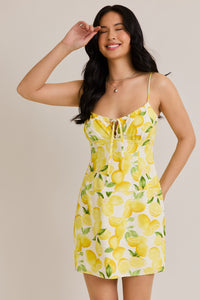 Lemon Low Waist Dress