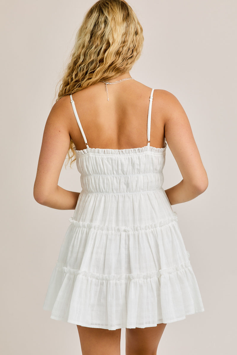 Spaghetti Tiered Dress
