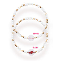 Arkansas/Woo Pig Logo Bracelet
