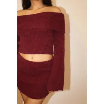Merlot Muse Sweater Top