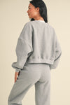 Cozy Fleece Oversized Crewneck Sweatshirt