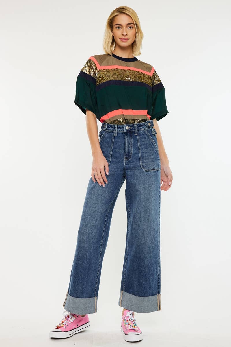 Ultra High Rie 90’S Wide Leg Trousers