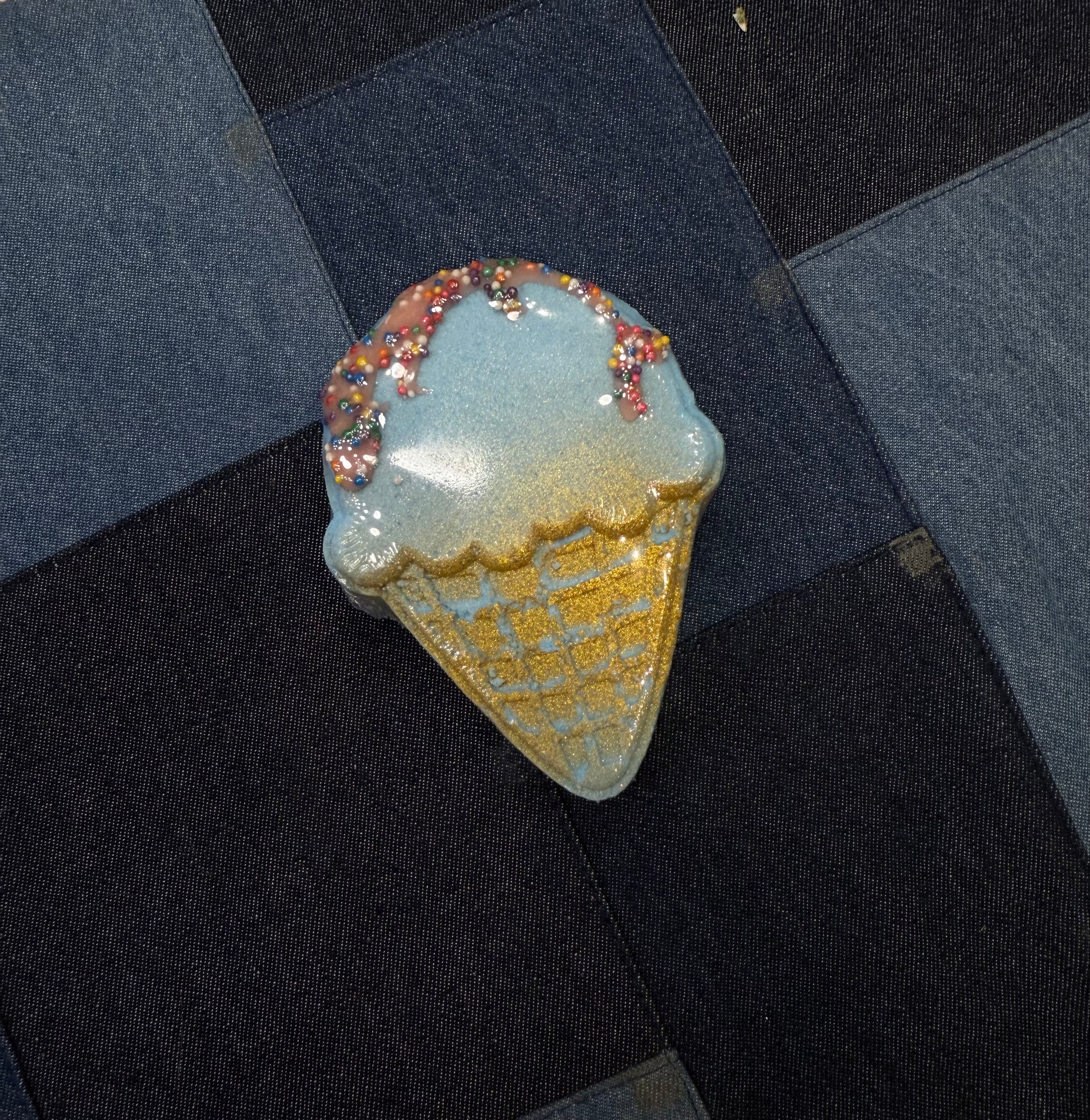Ice Cream Cone Bath Bomb