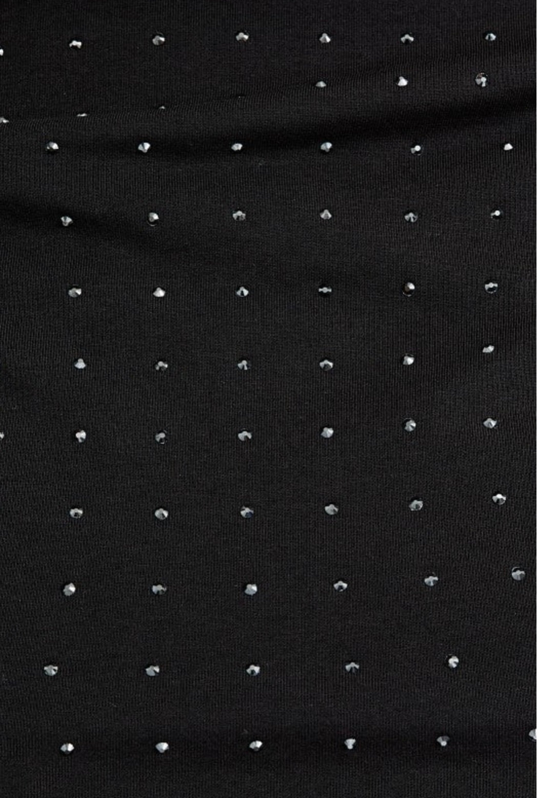 Off The Shoulder Top with Rhinestones