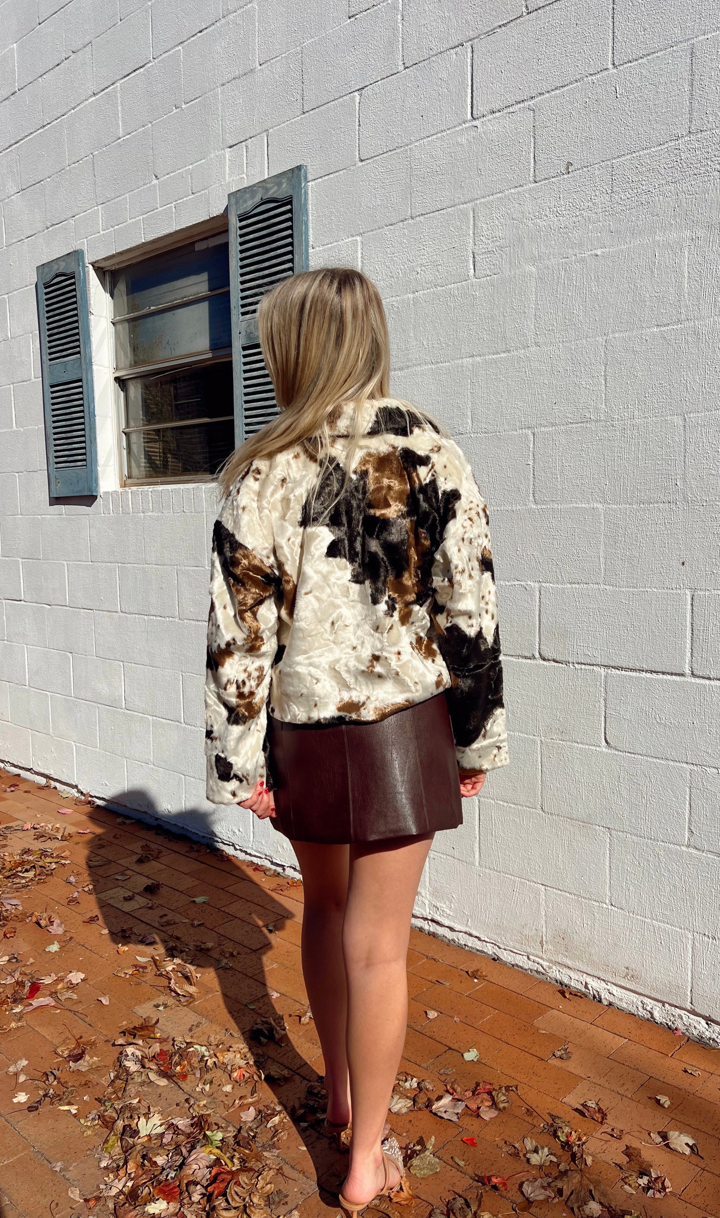 Faux Fur Coat
