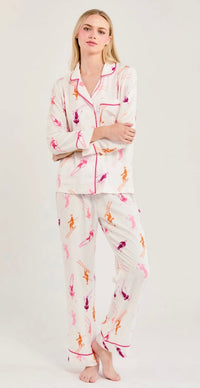 Bluebird Day Long Sleeve Pajama Pants Set