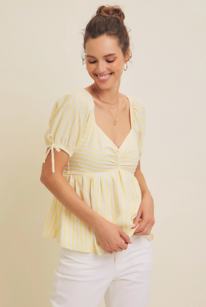 Sunshine Babydoll Top