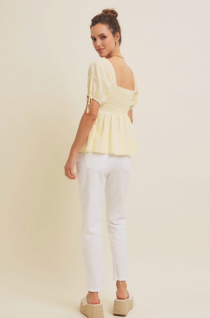 Sunshine Babydoll Top