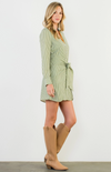 Long Sleeve Striped Dress