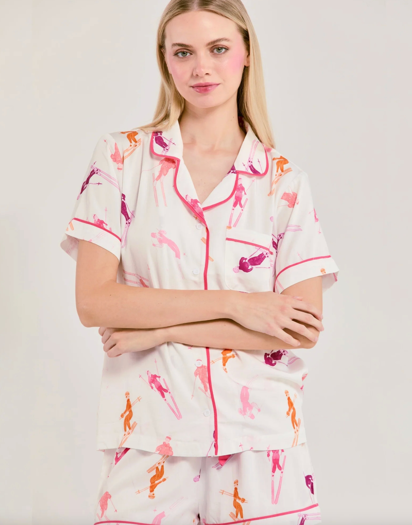 Bluebird Day Pajama Shorts Set