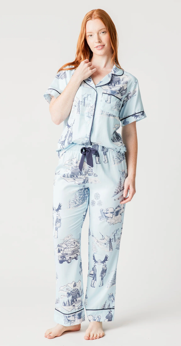 Apres Ski Toile Pants Set