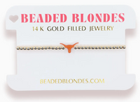 Beaded Blondes College Bracelets