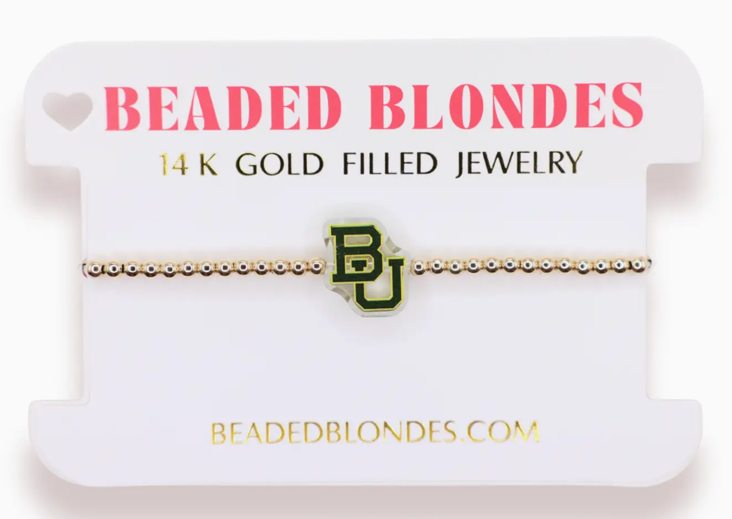 Beaded Blondes College Bracelets