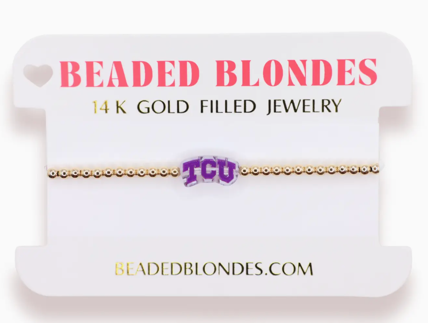 Beaded Blondes College Bracelets