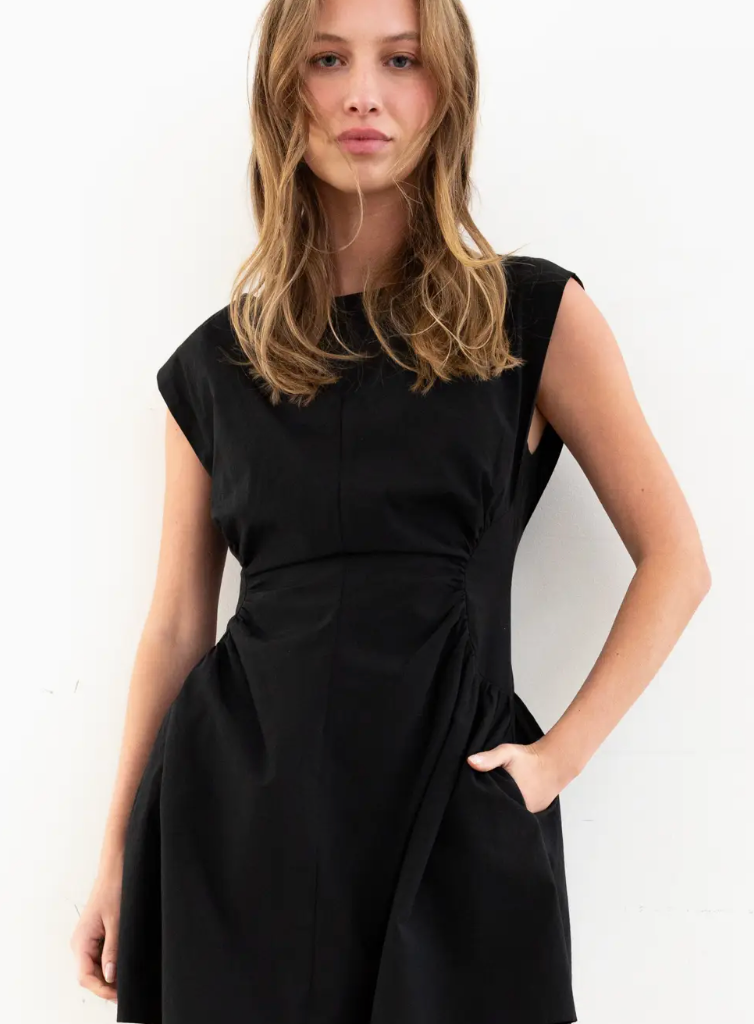 Ruched Mini Dress