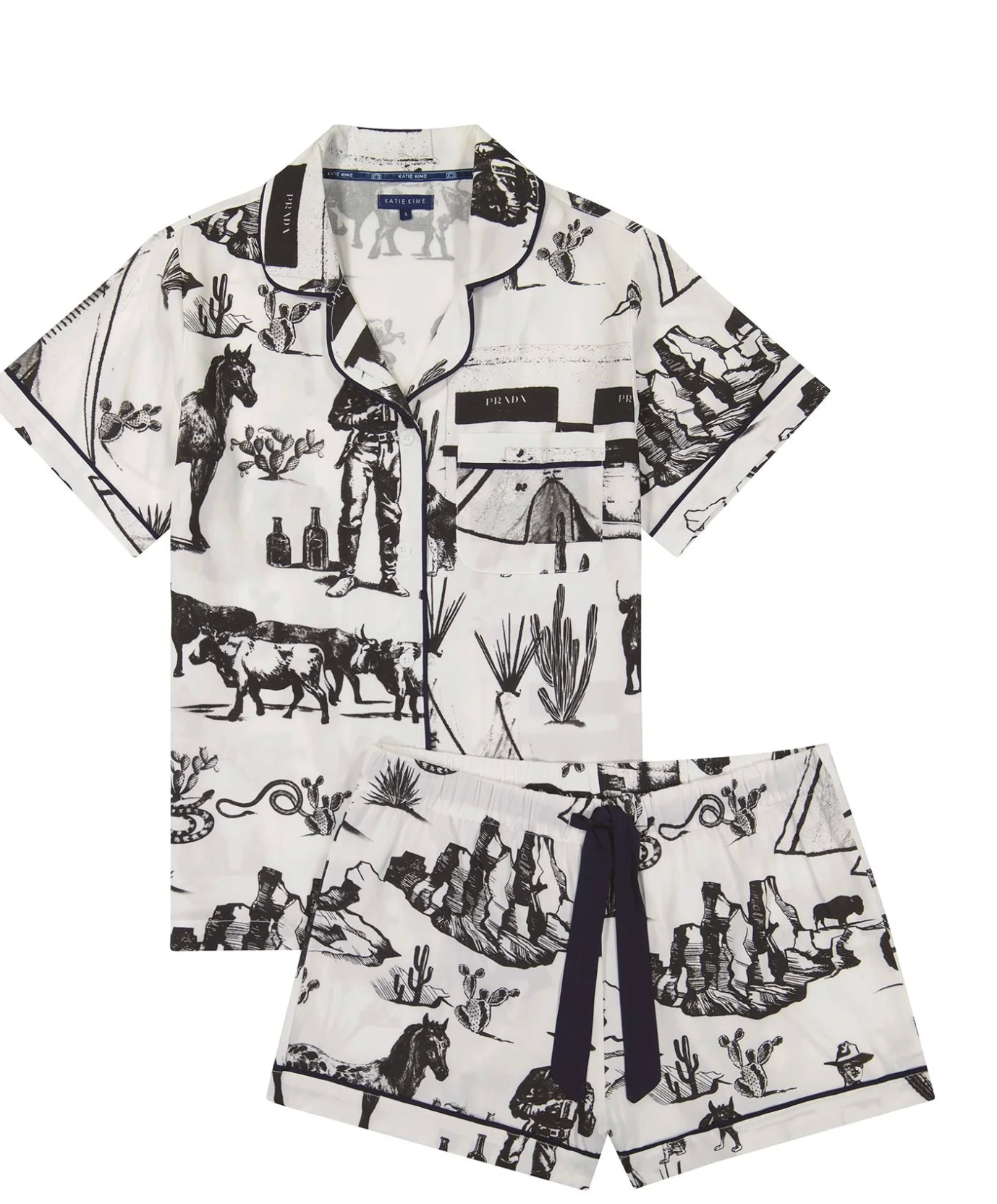 Marfa Pajama Short Set