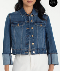 Cropped Denim Jacket