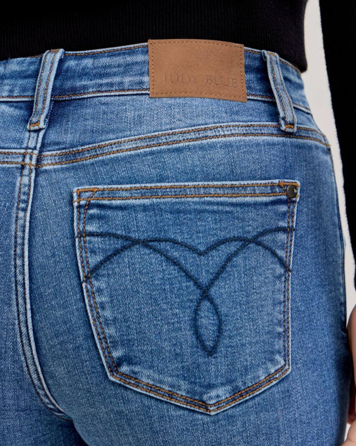 Cuffed Boyfriend Denim Jeans