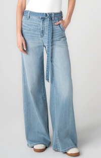 High Rise Super Stride with Belt