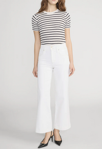 The Seamed Wide Trouser Crop