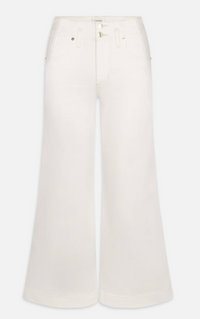 The Seamed Wide Trouser Crop