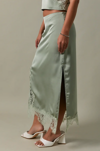 Lace Detail Midi