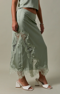 Lace Detail Midi