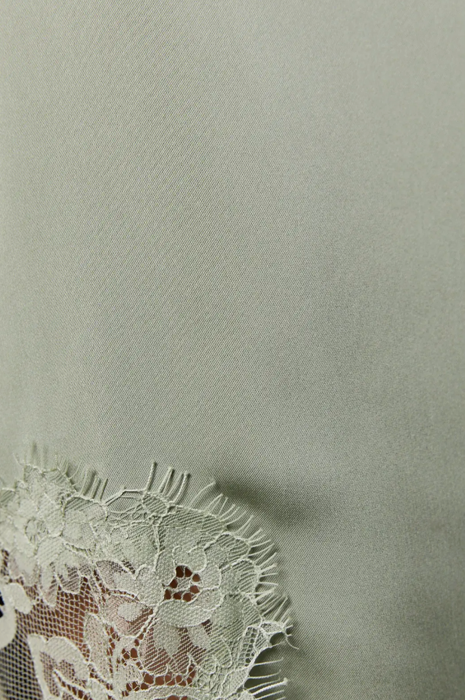 Lace Detail Midi