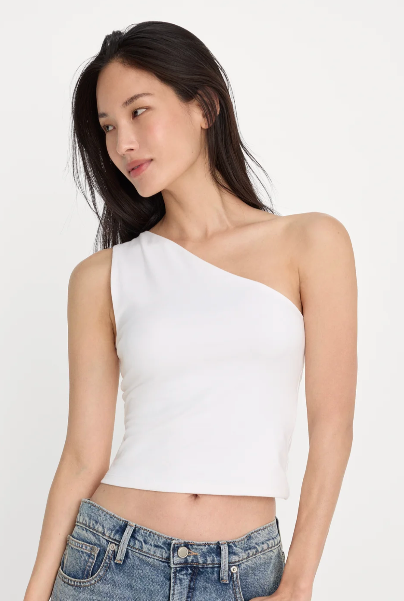SUPER STRETCH ONE SHOULDER TANK