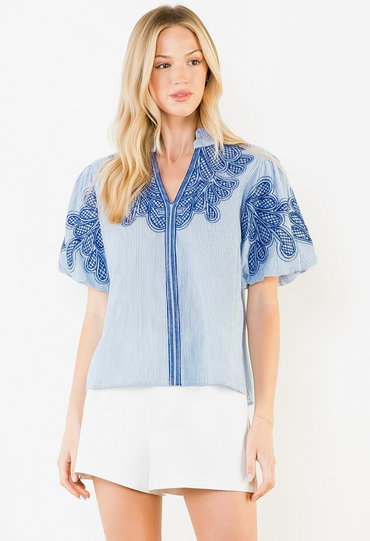 Azure Bloom Top