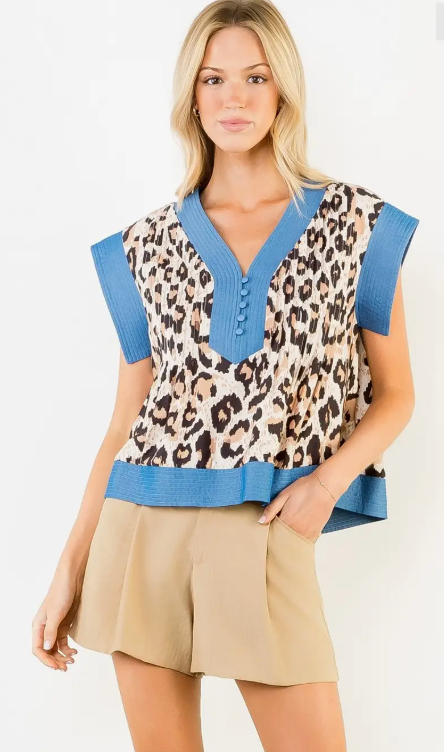 Blue Savannah Top